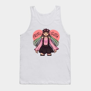 Pastel goth Tank Top